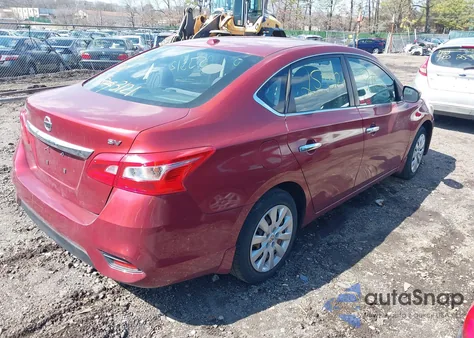 2017 Nissan Sentra Sv из США, поврежденный, VIN 3N1AB7AP3HY337057